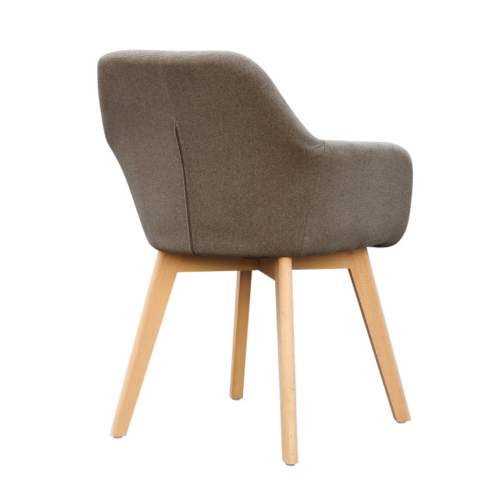 Fotoliu de design, maro/fag, CLORIN NEW - imagine 4