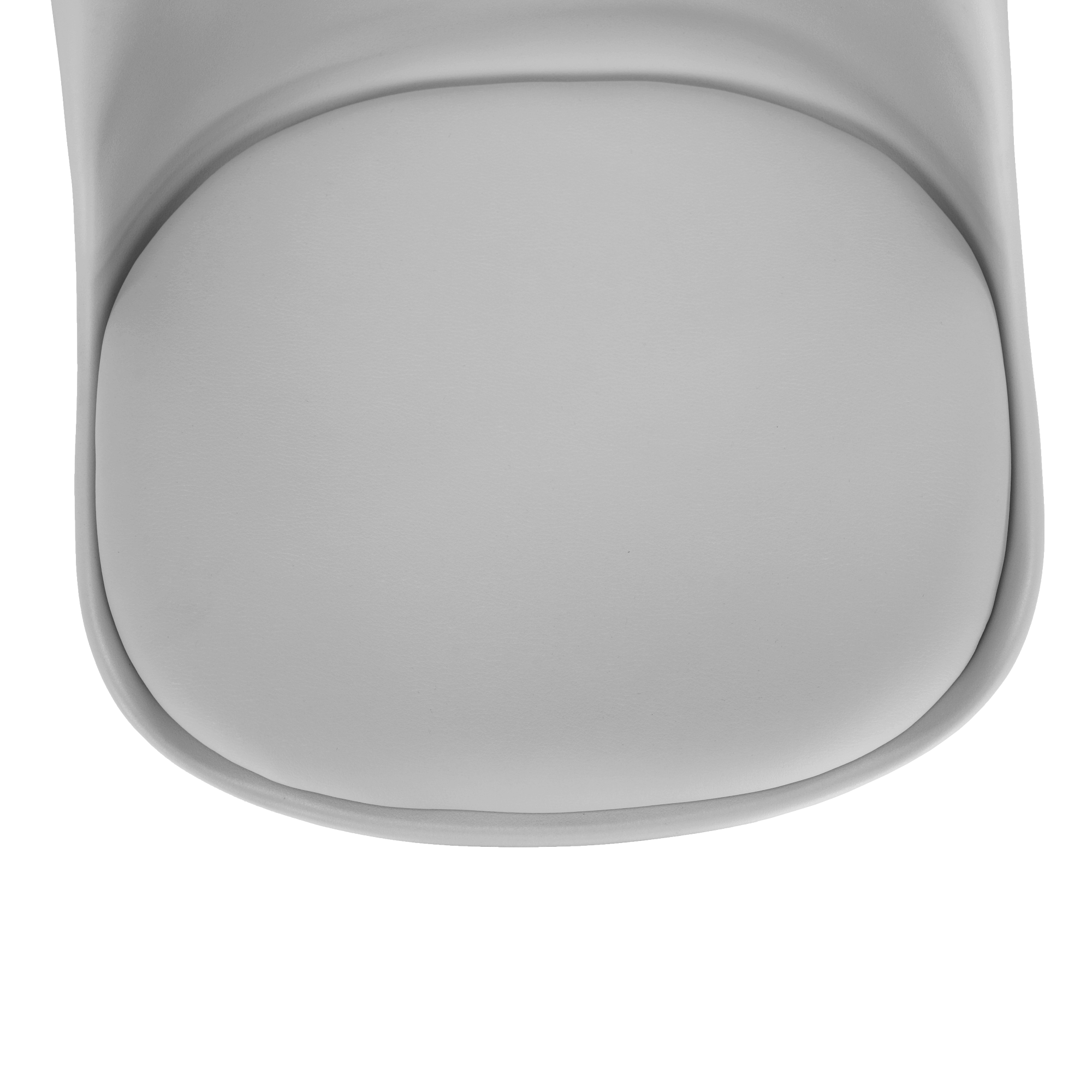 Scaun pivotant elegant, gri deschis, ETOSA - imagine 3
