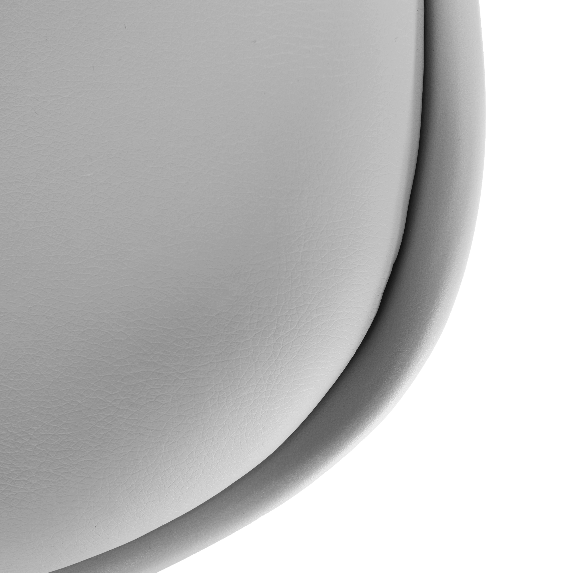 Scaun pivotant elegant, gri deschis, ETOSA - imagine 5