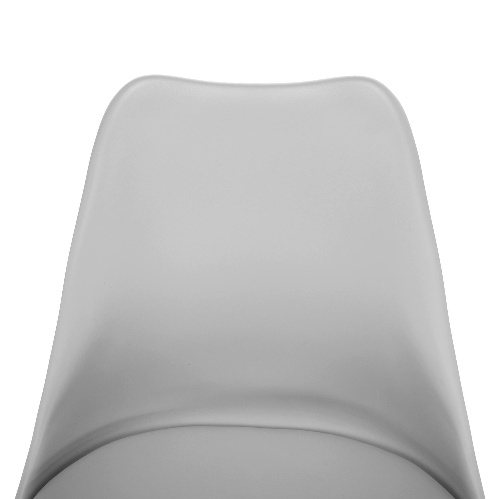 Scaun pivotant elegant, gri deschis, ETOSA - imagine 6