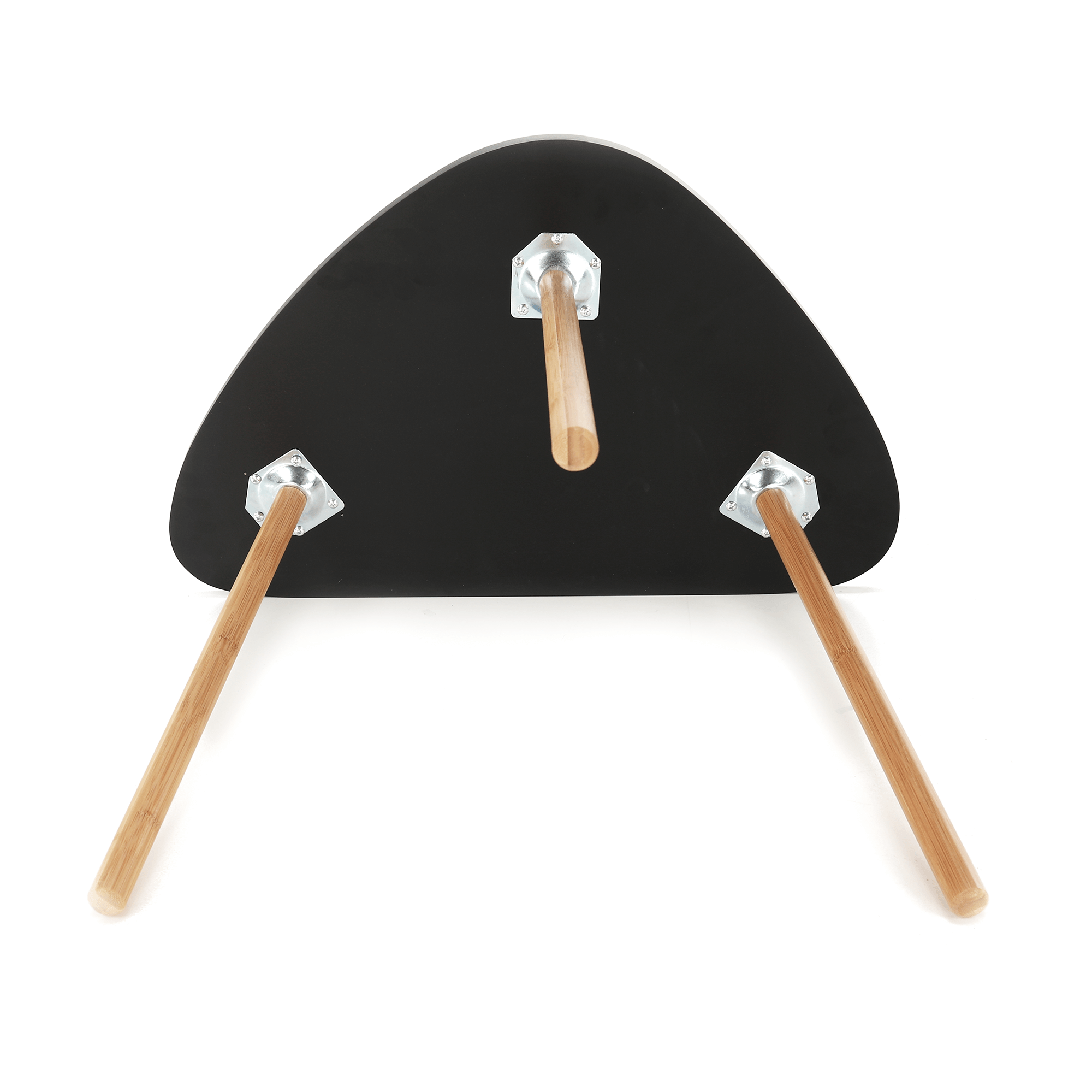 Set de 2 mese, negru / natural, GOREJ - imagine 3