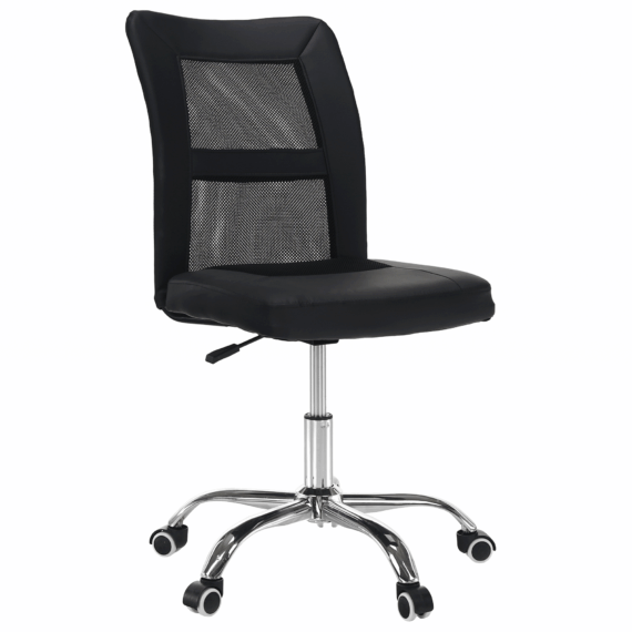 Scaun de birou, negru/ crom, IDOR 2 NEW