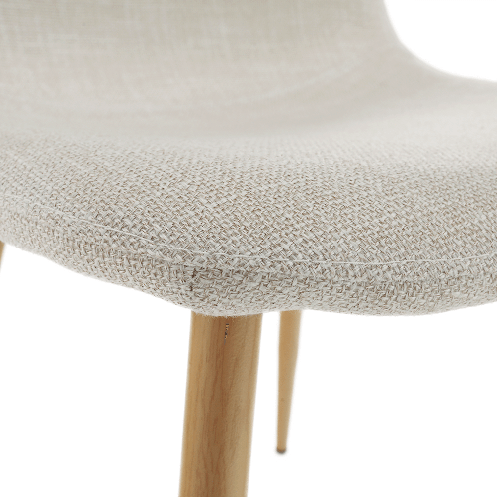 Scaun, textil crem/fag, LEGA - imagine 2