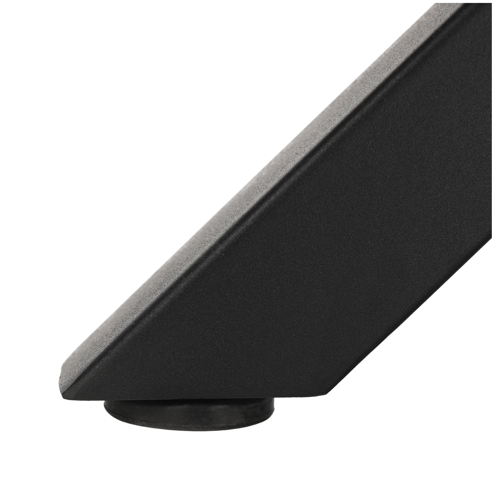 Masă de sufragerie, stejar închis / negru, diametru 120 cm, MEDOR - imagine 5