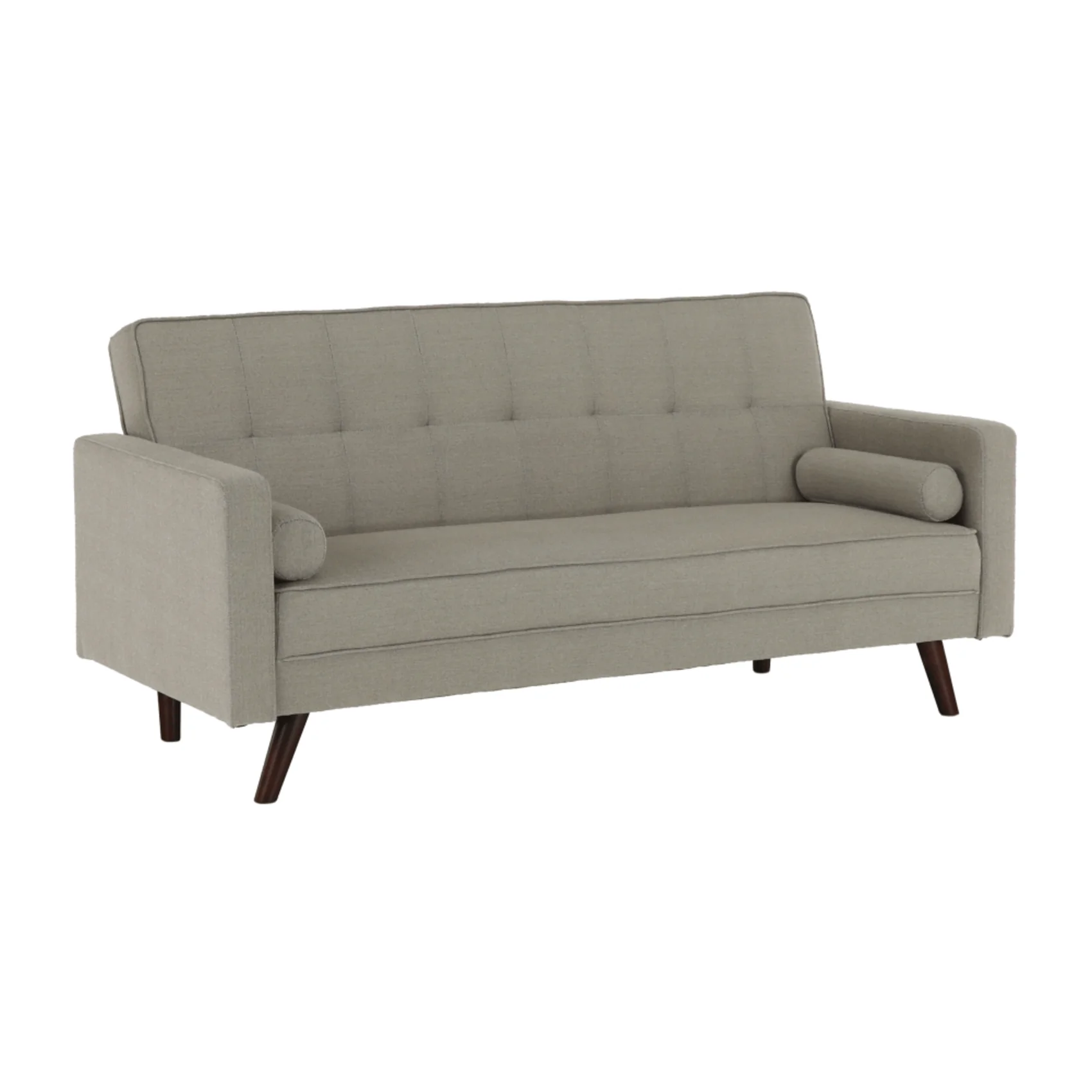 Canapea extensibilă, material gri-maro taupe, OTISA