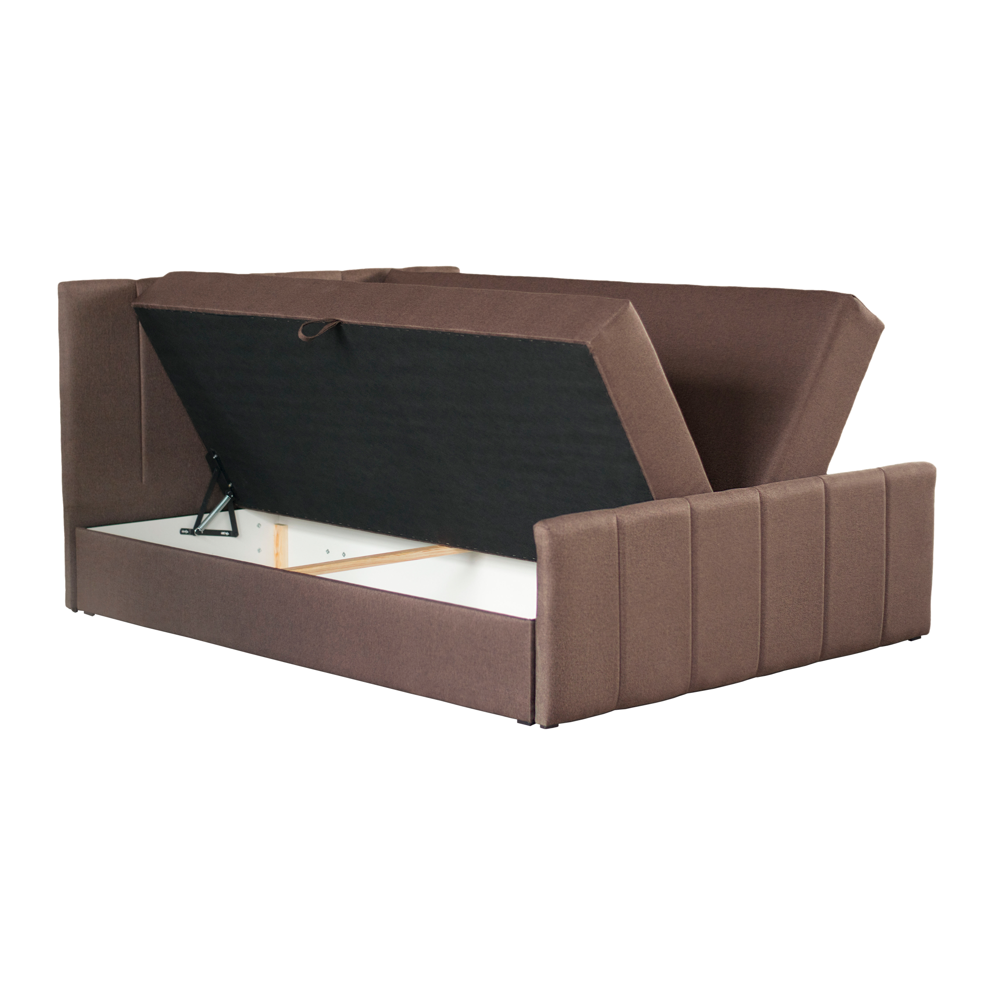 Pat boxspring, 140x200, maro, STAR - imagine 5