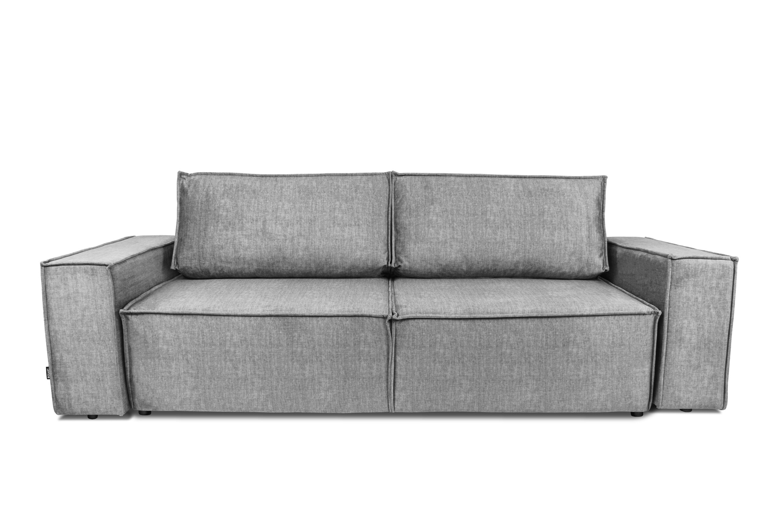 Canapea Flabio extensibilă - gri catifea - imagine 6