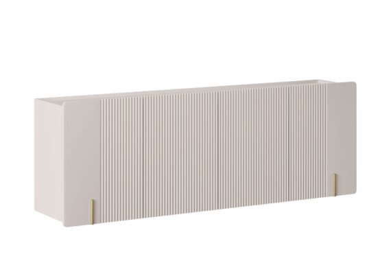 Chest Of Doors Wall Mounted Malmi 200 Cm - Cashmere / Gold