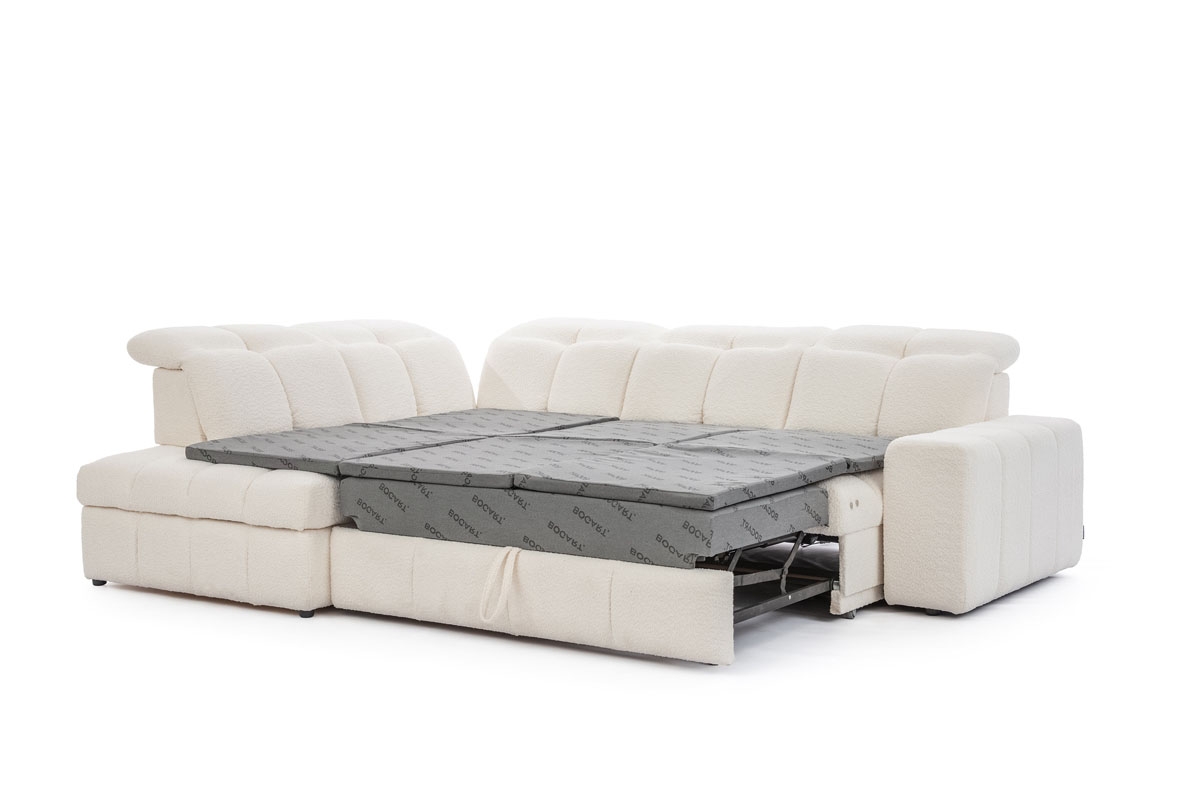 Colţar Magnelio L cu scaun extensibil electric - Vogue 9 - imagine 5