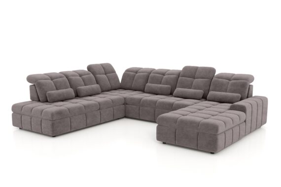 Corner With Power Operated Seat And Sleeping Function Magnelio U II / Zoya 05 / Left Side