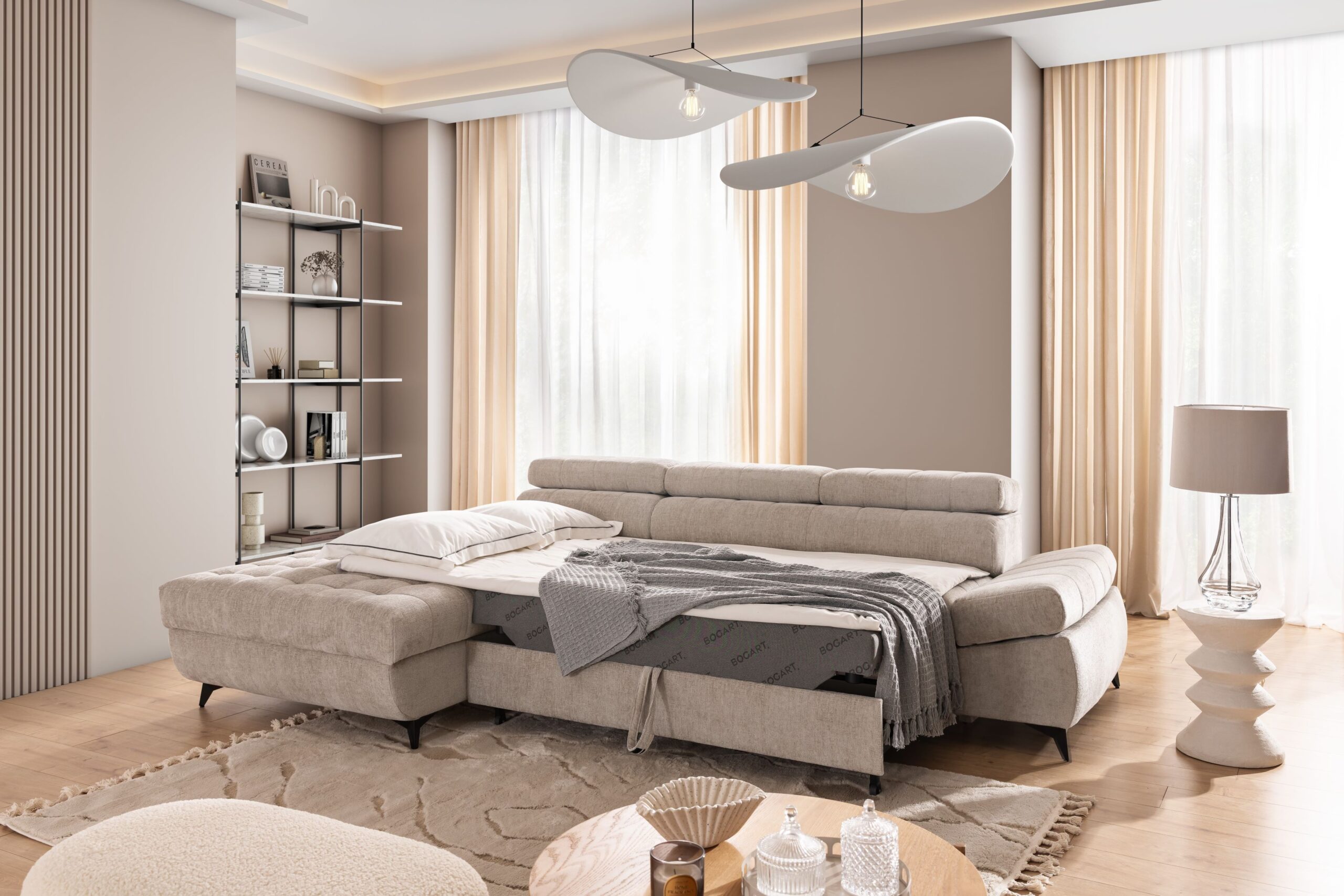 Colțar Valoris Mini extensibil - imagine 6