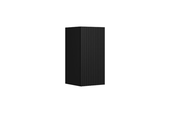 Raft suspendat pentru baie Nicole 70 cm - negru mat