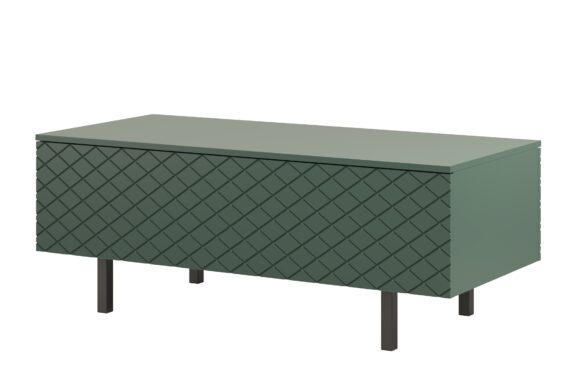 Măsuță de cafea cu spațiu de depozitare Scalia II 120 2K - labrador mat / picioare negre