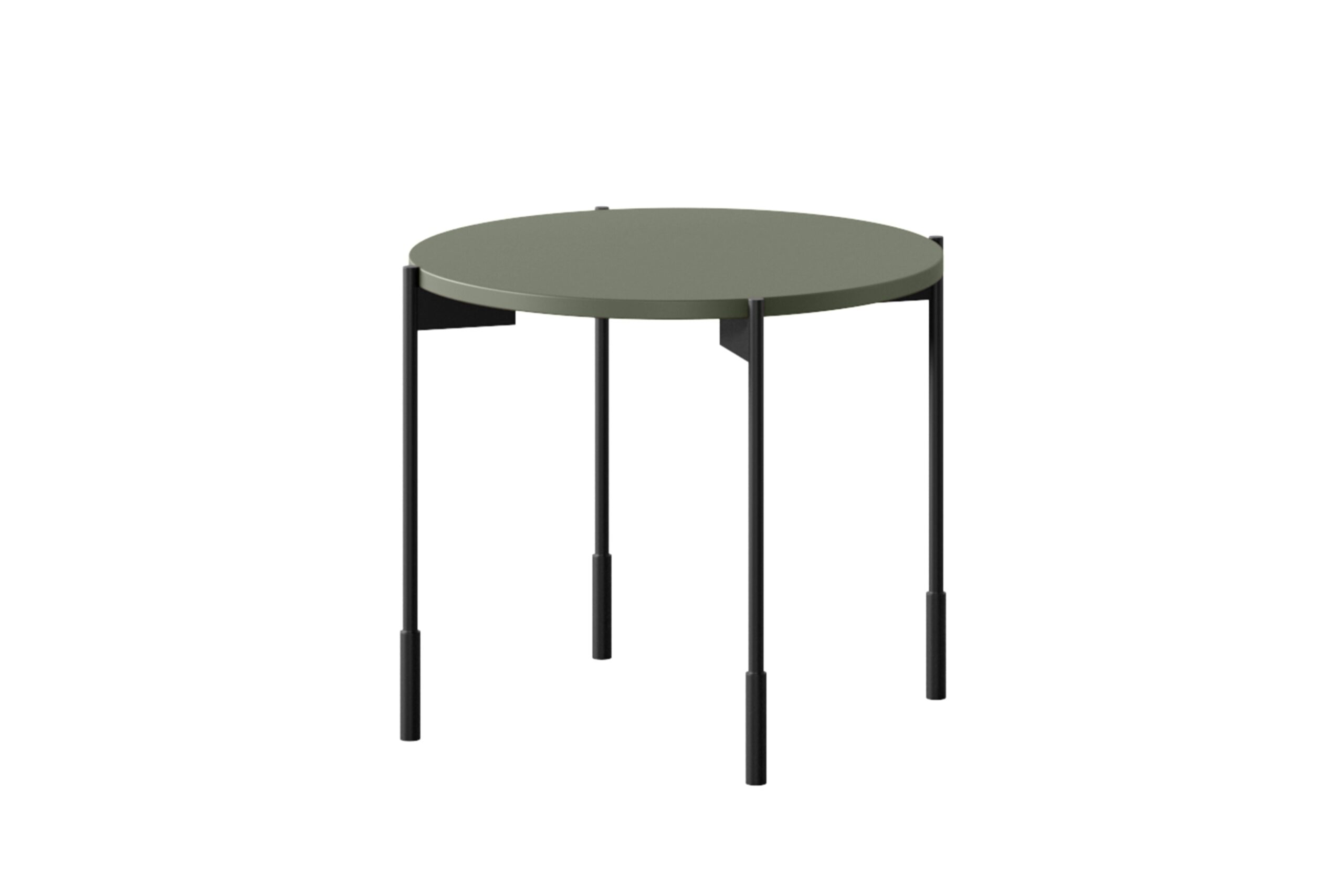 Măsuță de cafea rotundă Sonatia 60 - olive