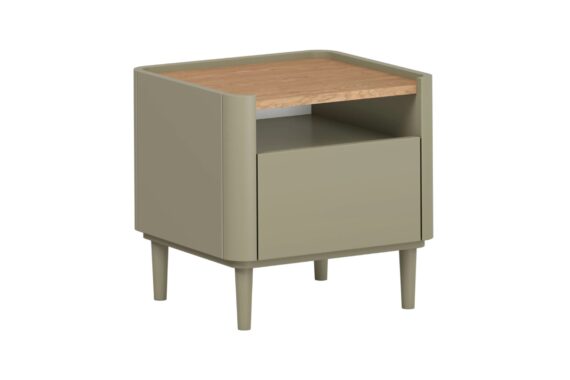 Night Stand Elivo - Eucalyptus / Baltic Dune Oak / Eucalyptus Legs