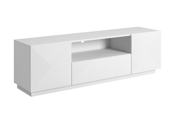 Comodă TV Asha 167 cm - alb mat